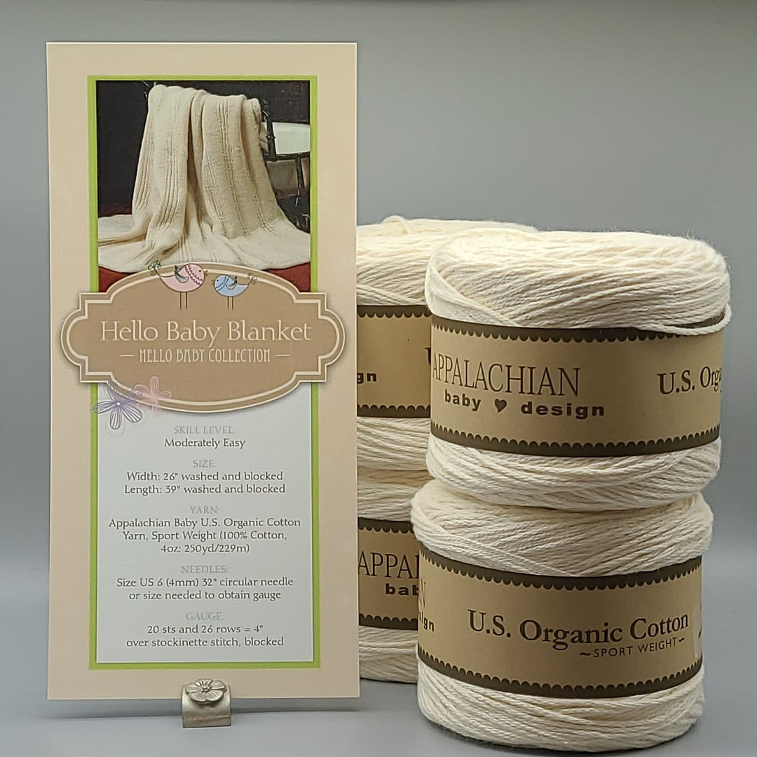 Hello Baby Blanket Kit