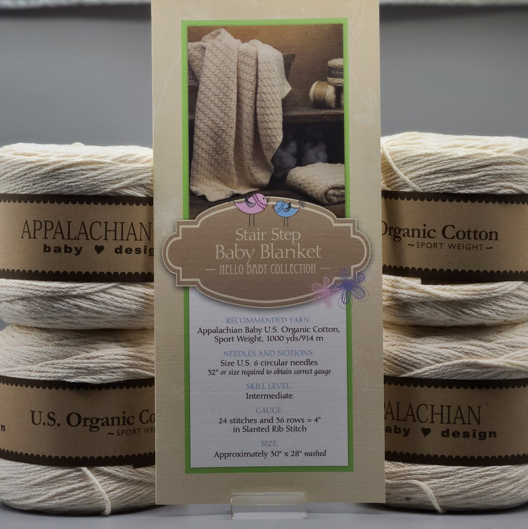 Stair Step Baby Blanket Kit