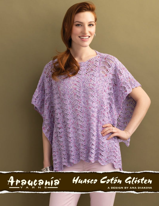 Huasco Coton Glisten Crochet Pattern: Orchid