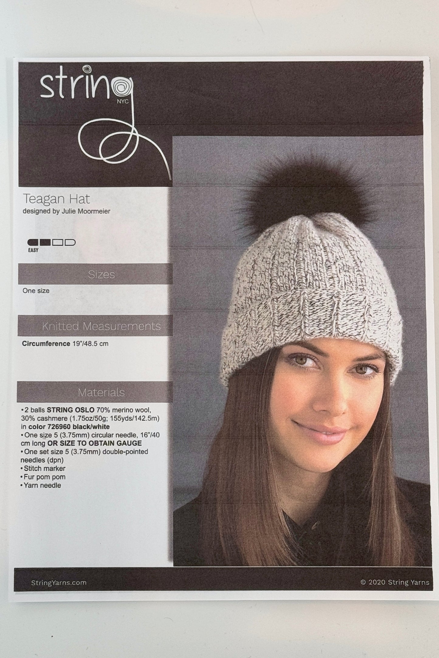 Teagan Hat, By String Yarns