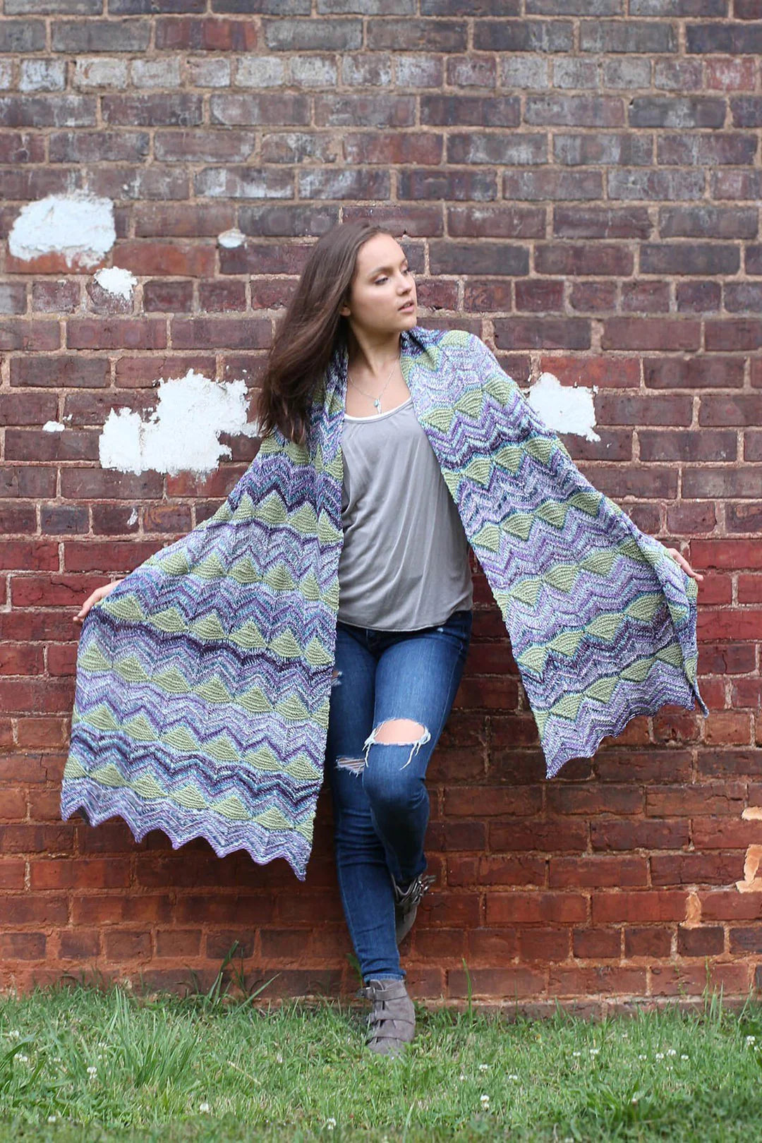 Kalahari Wrap Knit Kit: Yarn + Pattern