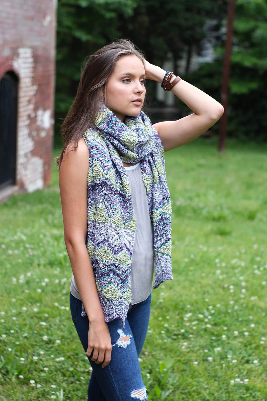 Kalahari Wrap Knit Kit: Yarn + Pattern
